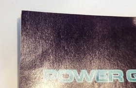 Nintendo NES 'POWER GLOVE' Instruction Manual Booklet - MATTEL - 1989