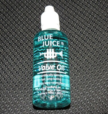 Blue Juice Valve oil for trumpet-cornet-baritone-euphonium-tuba-ALL valved Brass | eBay Blue Juice Valve oil for trumpet-cornet-baritone-euphonium-tuba-ALL valved Brass | eBay