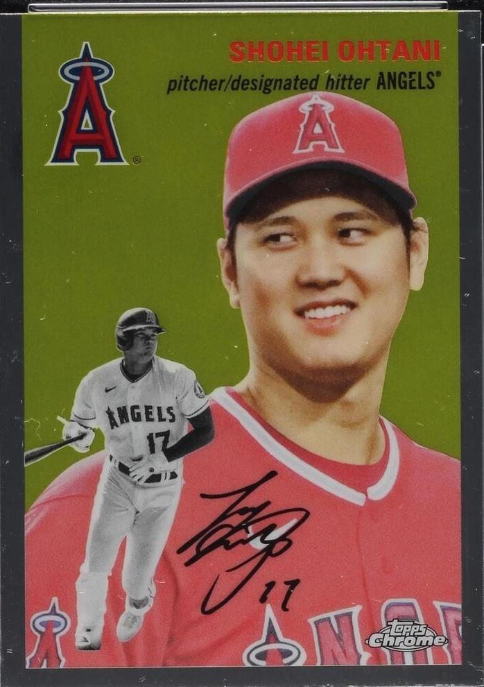 2023 Topps Chrome Platinum Anniversary - Shohei Ohtani #186 for
