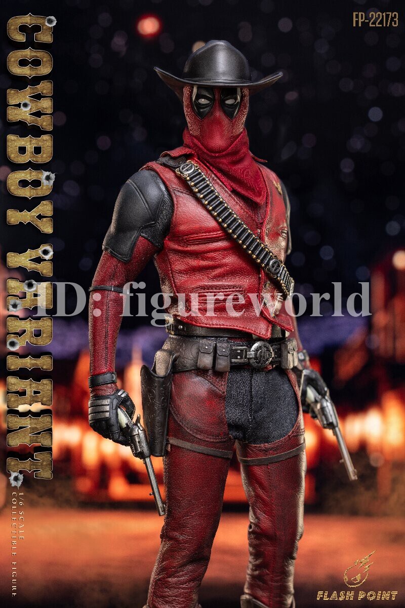 Pre-order Flashpoint Studio FP-22173 1/6 Cowboy Deadpool Action