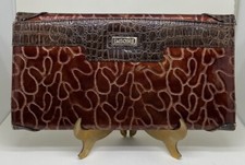 Miche Bag Shell, Dani, settembre 2010, bronzo ramato finto coccodrillo, 11,5x6", usato in ottime condizioni