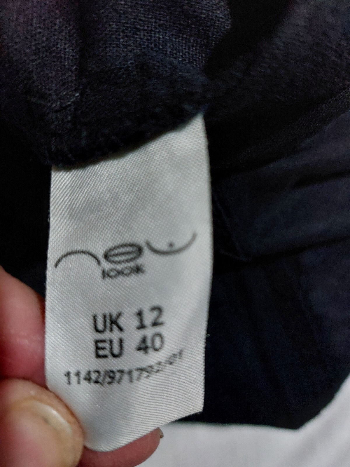 Women's casual black cotton & linen slacks trousers w/ pockets size 12 BNWOT image 9