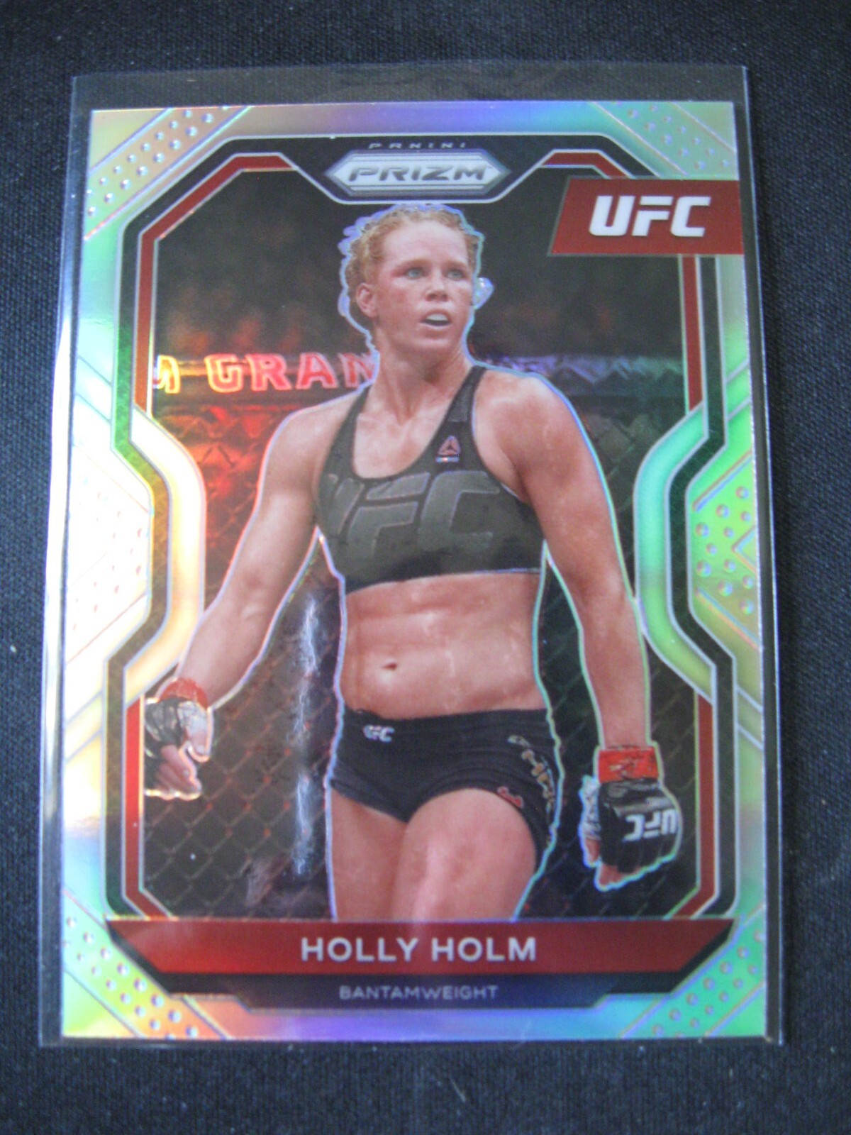 HOLLY HOLM 2021 Panini Prizm UFC Prizms Silver #4 MINT