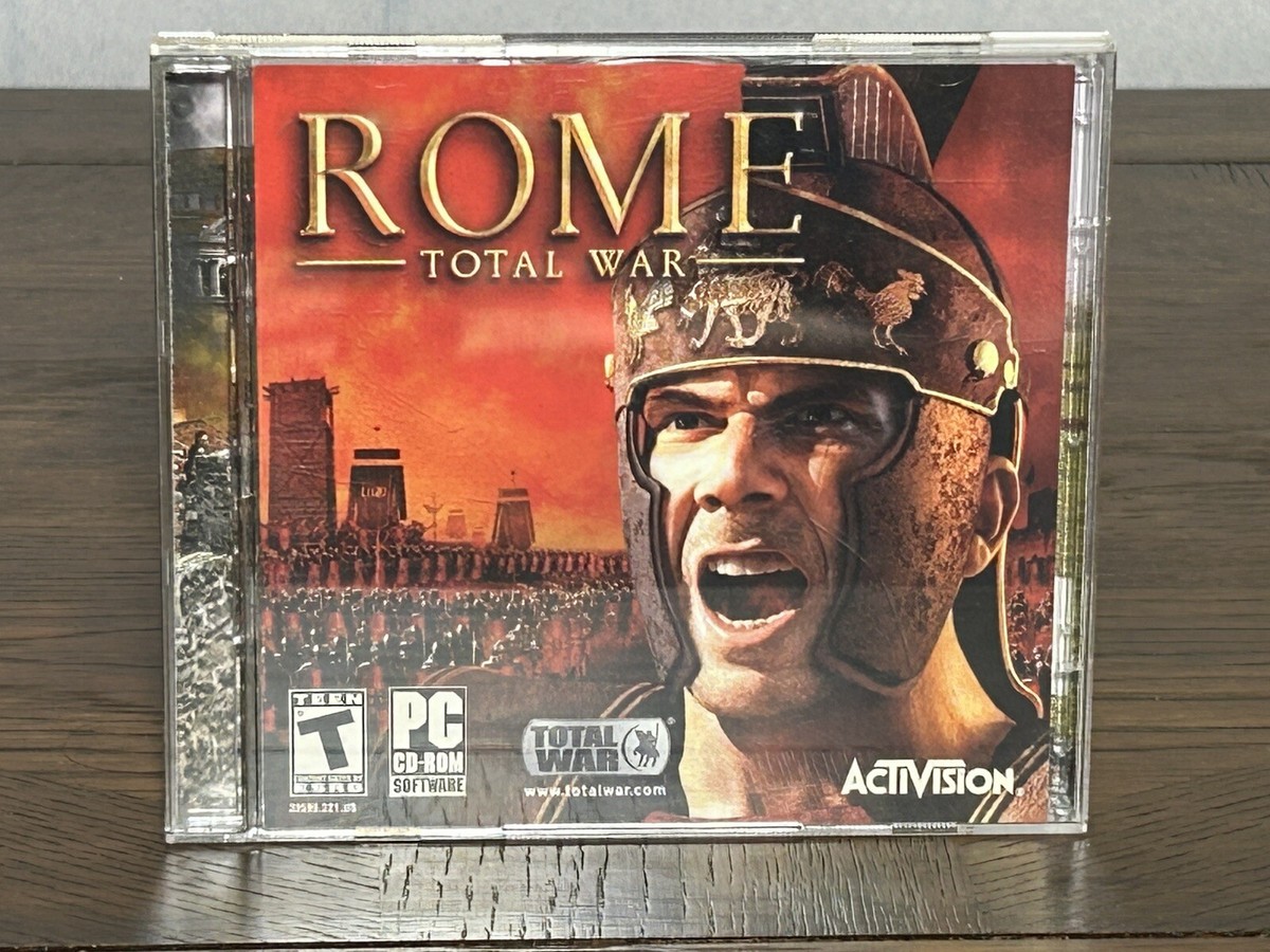 ROME TOTAL WAR - PC CD Game Action Activision DISC 1 AND 2 Only | eBay