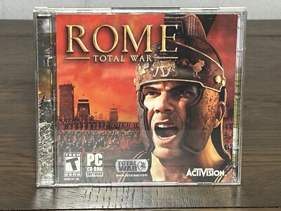 ROME TOTAL WAR - PC CD Game Action Activision DISC 1 AND 2 Only | eBay