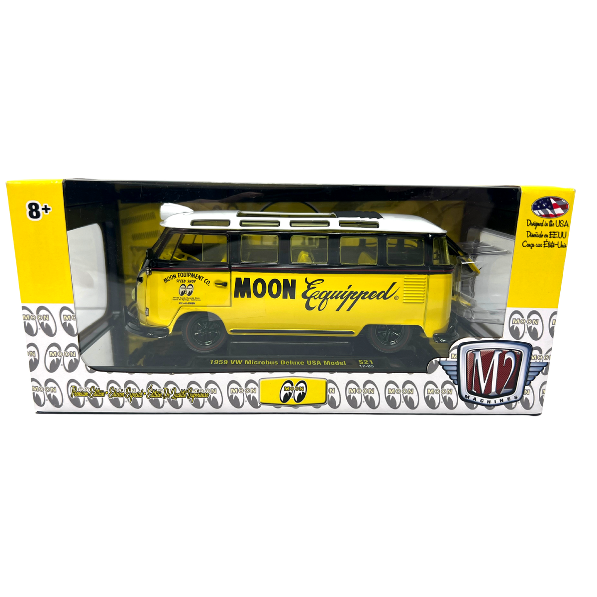 mijo M2マシーン 限定品 『VW ダブルキャブトラック (ムーンアイズ)』 M2マシーン Mijo MOONEYES/ムーンアイズ 1/64 1960 VW ダブル