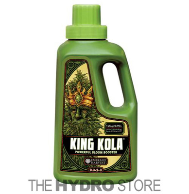 Emerald Harvest - King Kola - Quart - Powerful Bloom Booster Nitrogen