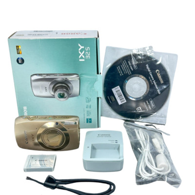 中古　Canon IXY 170 Canon IXY 32S Gold 12.1 MP 4.4x Zoom Compact Digital Camera From