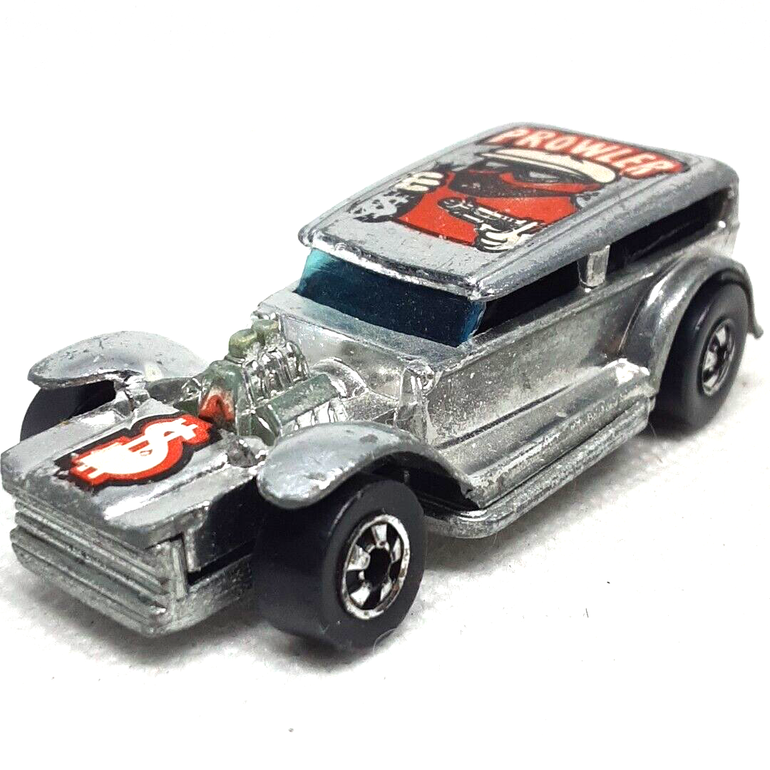 Hot Wheels Prowler 1969/1977 Super Chrome Blackwall Made In Hong