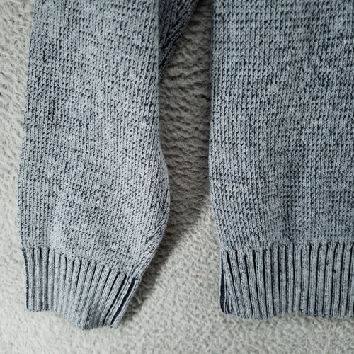 Method Herren M Baumwolle Pullover V-Ausschnitt grau Rautenmuster langarm - Bild 14 von 17