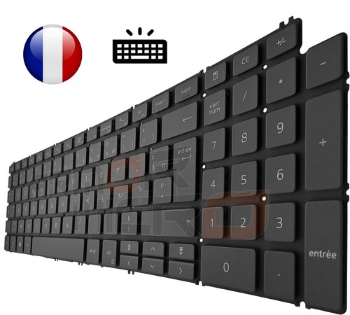 Clavier AZERTY Français Pour Dell Inspiron 7591 / 7706 - Neuf, Rétroéclairé, Générique