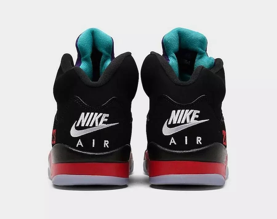 シューズ(男性用) NIKE AIR JORDAN 5 RETRO TOP3 US9 Size 9.5 - Jordan 5 Retro Top 3 Black 2020 for sale online