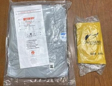 Topguard Tyvek Pro-Tech F Chemical Protective Coverall Size XL + Boots