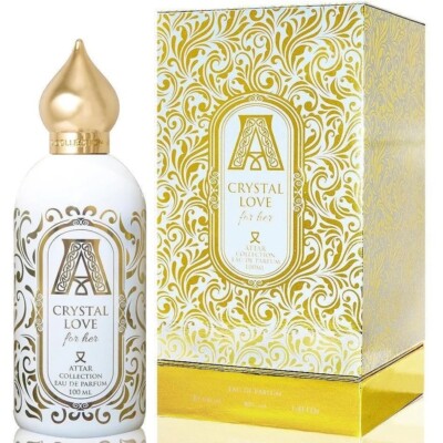 Crystal Love By Attar Collection 100ml Spray E.D.P for Women 3.4oz New Perfume