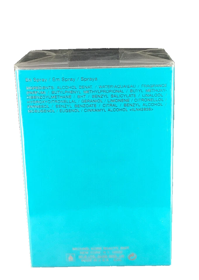 Michael Kors Turquesa Eau De Parfum Spray Vaporizador Floral Fresco 1.7 OZ NUEVO EN CAJA Foto 2 de 4