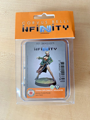Corvus Belli Infinity Tohaa Diplomatic Delegates (1 Miniatur, Metall)
