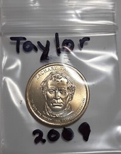 2009-D Pres. Zachary Taylor Dollar