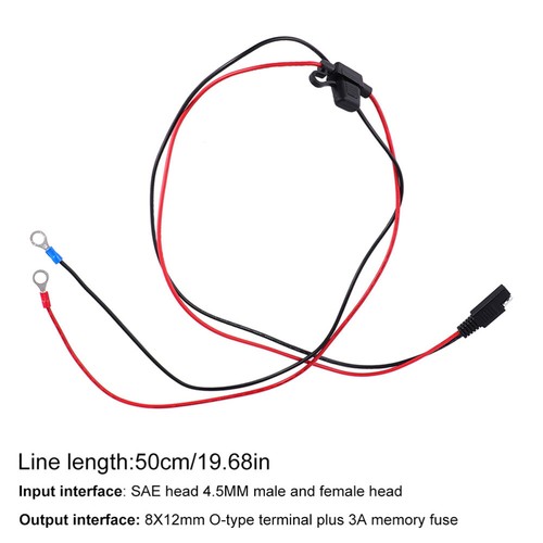 1Pc Sae Terminal Wire for Solar Battery Charger Connection - 第 11/12 張圖片