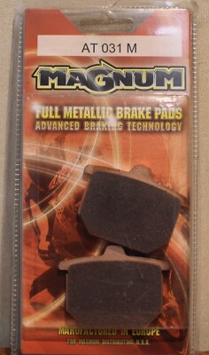 MAGNUM MATALLIC BRAKE PADS AT031M:  EQUIVALENT TO EBC FA031 BRAKE PADS