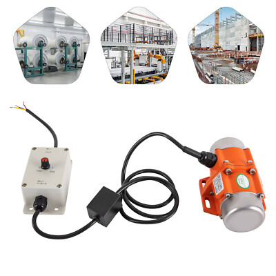 Concrete Vibrator Vibration Motor for Shaker Table 110V 3600rpm&Speed Controller