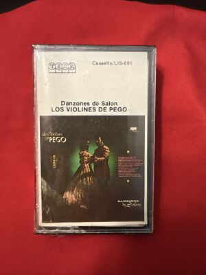 Danzones De Salon Con LOS VIOLINES DE PEGO new Cassette 