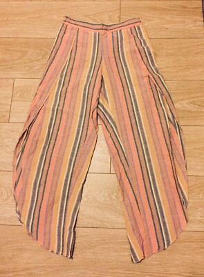 new DREW women pants CA80904/Agave Stripe sz S $182
