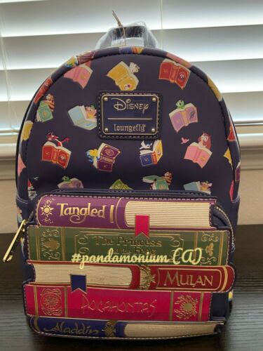 Loungefly Disney Princess AOP Mini Backpack