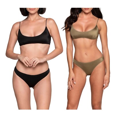 Wikini Bikini Bra Striped Fabric Margaret Made in Italy