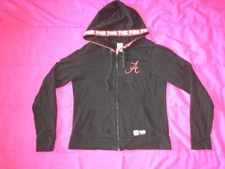 PINK Victoria's Secret 5th&Ocean Black Alabama Cowl Neck Sweatshirt - Size MED