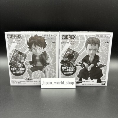 Luffy Zoro Lecafig Figure Leader Card Box Set One Piece Weekly