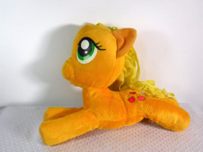 Retro 2016 My Little Pony Yellow Apples Applejack 11 Inches Plush Doll Toy
