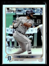 Willi Castro - 2022 Topps Chrome Refractor #173 Detroit Tigers