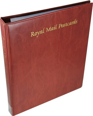 Royal Mail Postkarten Album mit 19 Blättern