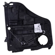 TOPAZ Rear Left Power Window Regulator with Motor & Panel Assembly for Dodge