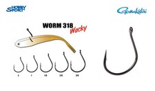 AMI GAMAKATSU WACKY WORM 318 SIZE 2 PER  ESCHE  SILICONICHE  SPINNING DROP SHOT