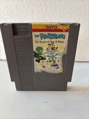 The Flintstones: The Rescue of Dino & Hoppy NES Nintendo Original Game Authentic