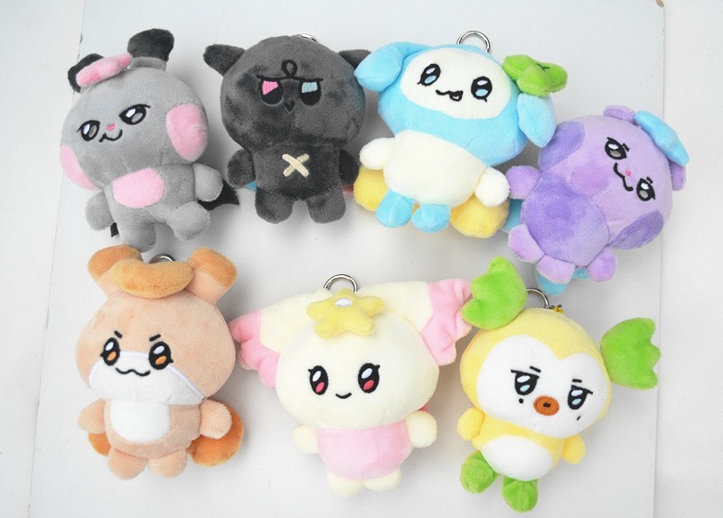 ATEEZ MIGHTEEZ Cartoon Doll Keychain Mingyo Seonghwa Wooyoung
