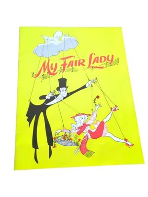 Vintage ''My Fair Lady'' Tour Program SIGNED by Michael Evans Diane Todd 1950/60's