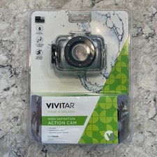 Vivitar HD High Definition DVR-783 HD Action Camera in Waterproof Case 5MP NEW