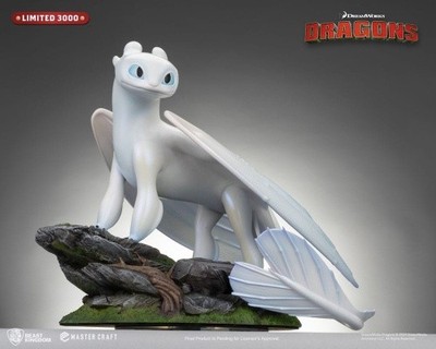 How To Train Your Dragon (Drachenzähmen leicht gemacht) MC-088 Light Fury 28 cm 