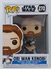 Funko POP! Star Wars Obi Wan Kenobi #270 The Clone Wars Vinyl Figure DAMAGED BOX