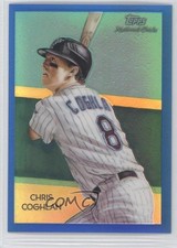 2010 Chrome National Chicle Blue Refractor /199 Chris Coghlan by Don Higgins 8u9