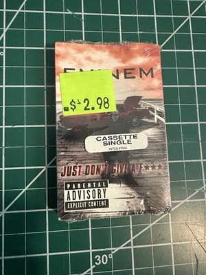 Eminem Just Don't Give A Fuck Cassette Sealed F*** Slim Shady LP 1998 (READ)