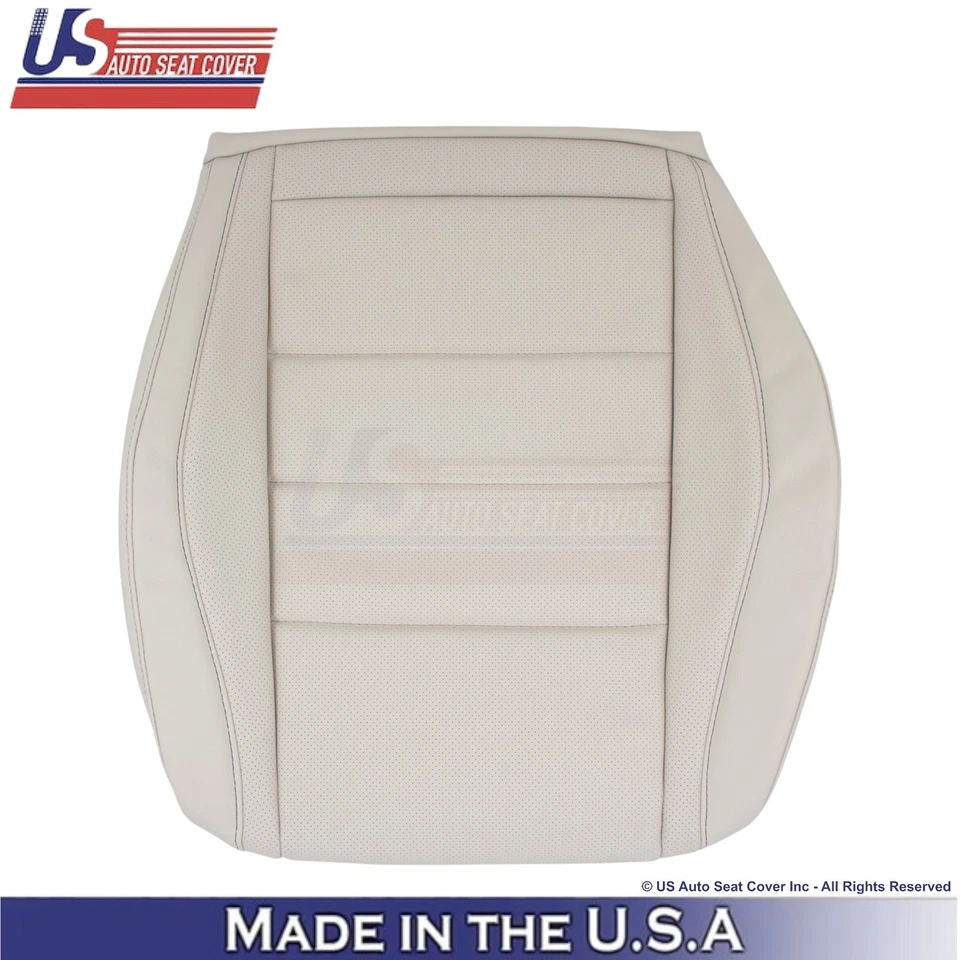 Fundas de asiento delanteras inferiores tostadas de cuero sintético para Mercedes Benz GLE350 2020-2025 Foto 2 de 4