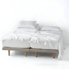 Arlinen Split King Sheet Set 5 Piece 100 Egyptian Cotton Sheets For Adjustable