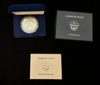 1988 American Silver Eagle 1 Troy Oz .999 Fine Silver w/ OGP & COA