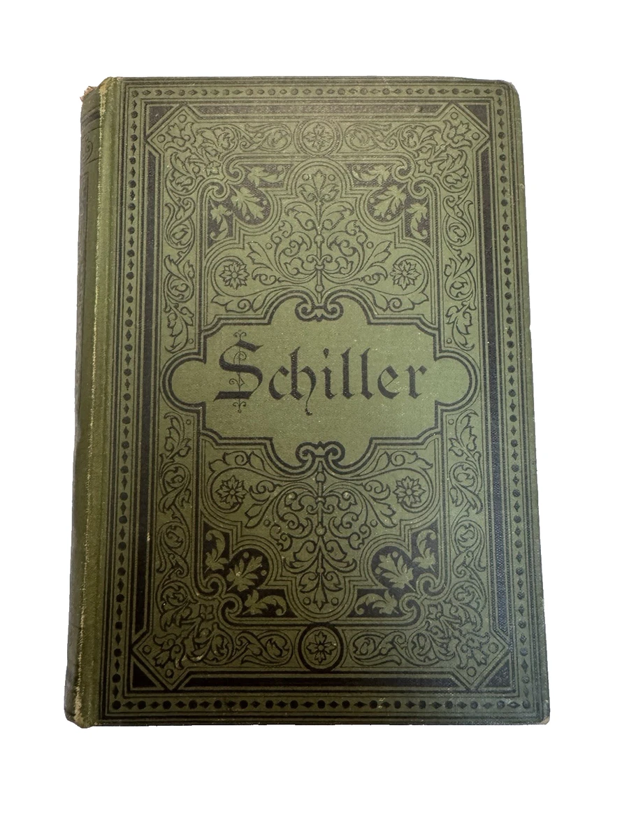 Friedrich Schiller Antiquarian & Collectible Books in German for