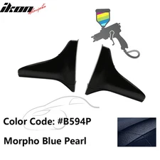 Fits 00-09 Honda S2000 Side Skirts Guard Strakes Splash #B594P Morpho Blue Pearl