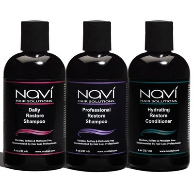 Navi Hair Growth Shampoo and Conditioner System, DHT 24 Fl Oz (Pack of 1)