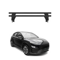Menabo DachträGer GrundtäGer FüR Hyundai Kona Electric 2018-2023 50Kg Schwarz 2X